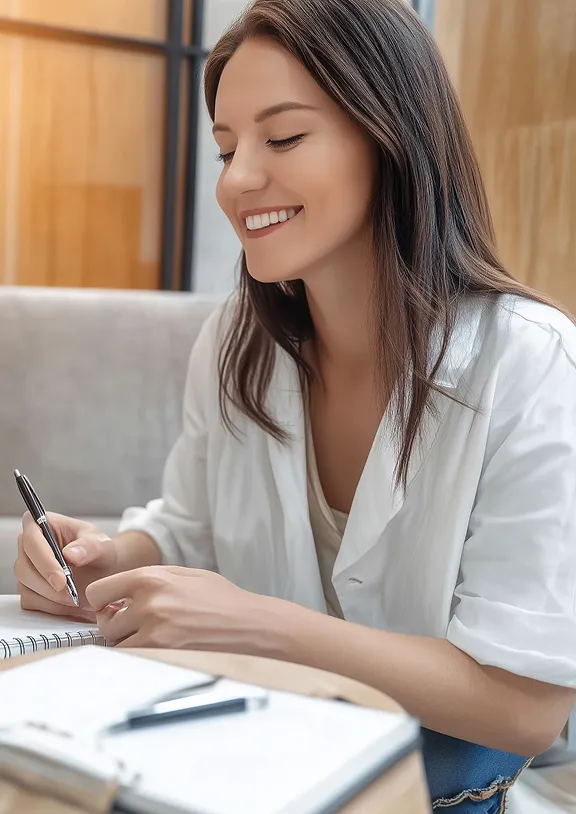 Life-coach woman